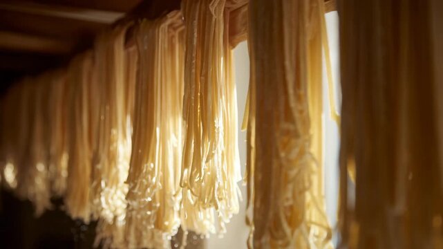 drying noodles
