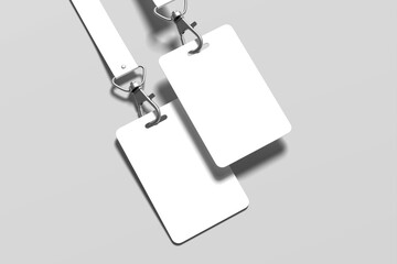 ID Card Blank Mockup