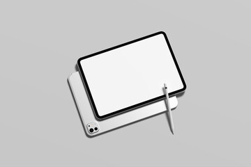 Tablet Screen Blank Mockup