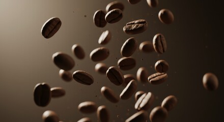 Close-up of coffee beans