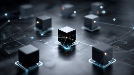 Zero trust architecture. Cyber environment with decentralized control nodes for digital innovation.