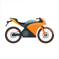 Fototapeta premium sports bike vector illustration
