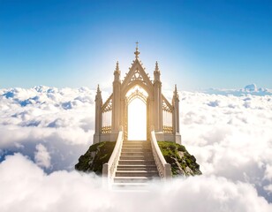 Heavenly gateway, steps to paradise