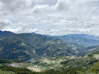 Fototapeta premium Scenery of Hehuan Mountain in central Taiwan
