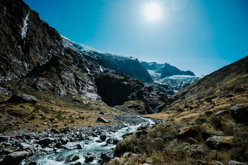 Rob Roy Glacier, Mt. Aspiring National Park, New Zealand