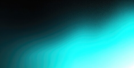 Fototapeta premium Gradient Texture with Light Cyan to Dark Blue Transition and Grainy Overlay