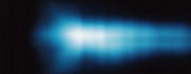 Light Blue Gradient Background with Grainy Texture and Luminous Center Glow