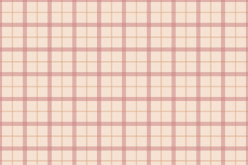 ピンクとベージュのチェック柄 / シームレスパターン / スウォッチあり