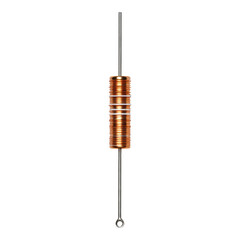 Copper Wire Coil with Transparent Background Image