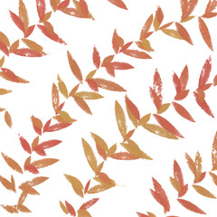 紅葉の落ち葉のカーブライン背景　Adobe Illustrator Artwork