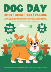 International Dog Day Flyer