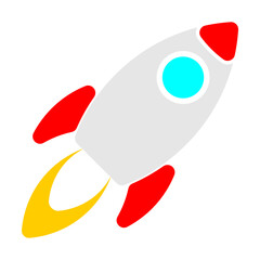 Rocket Launch Icon Designs and Variations