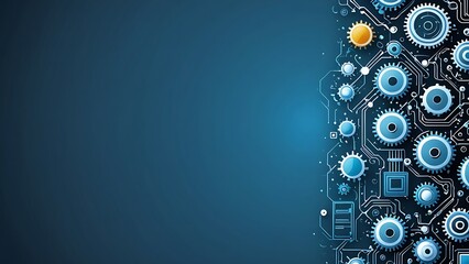 Abstract technology background