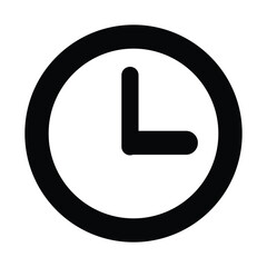 Vector Time and Clock icons set.Clocks icon collection design.