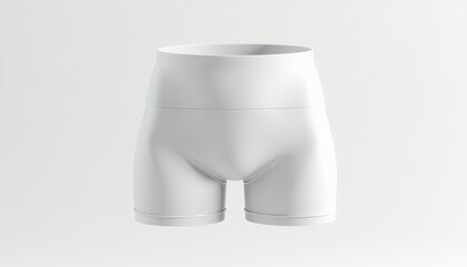 White Women's Underwear Mockup