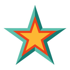 vector illustration of a star