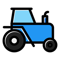 tractor vector illustration