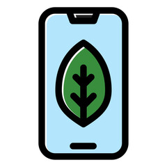 Obraz premium smart farm monitoring icon