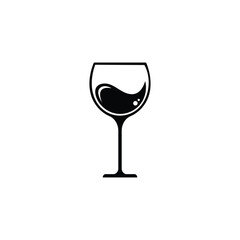 Glass wine icon