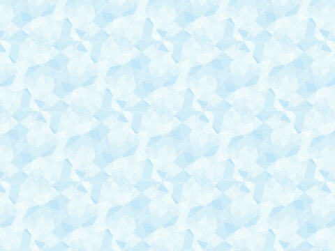 Soothing Blue Triangular Dreamscape 136