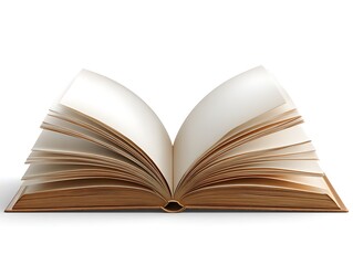 Open Book:  Knowledge, Education, Learning Resource, Blank Pages,  Textbook, Literature
