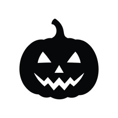 halloween pumpkin isolated on white