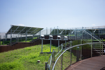 Fototapeta premium solar power plant