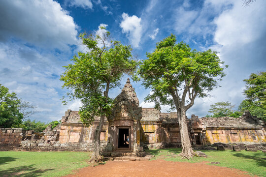 Prasat hin phanom rung in Buriram, Thailand