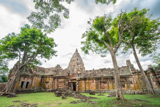Prasat hin phanom rung in Buriram, Thailand
