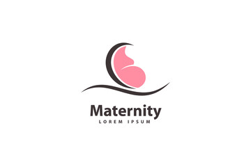maternity logo design template