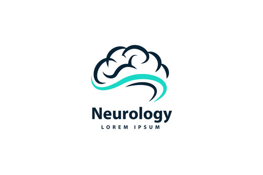 Neurology logo design template