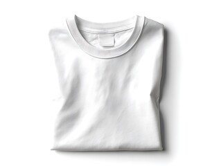 Blank White T-Shirt Mockup: Apparel Design & Branding Presentation