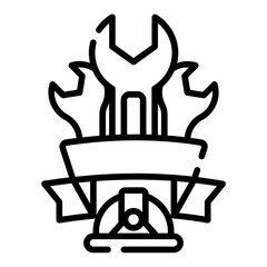 Labour day coloring page 