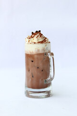 mocha iced coffee, iced mocha latte
homemade iced mocha, chocolate iced coffee
vegan iced mocha, iced mocha drink, low calorie iced mocha