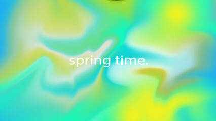 Colorful pastel gradient background. Abstract blurred spring vector texture. Nature gradient pattern. Aesthetic background. Vector soft horizontal background for poster, cover etc.