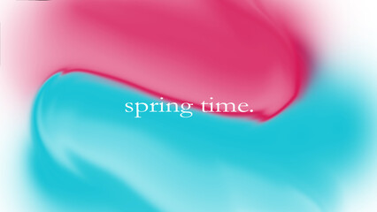 Pastel blue and red gradient background. Blurred and abstract spring vector texture. Nature gradient pattern. Aesthetic background. Vector soft horizontal background for poster, cover