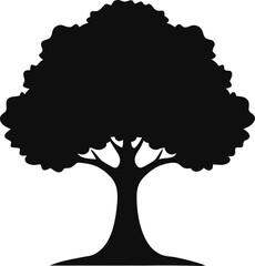trees silhouette vector design eps