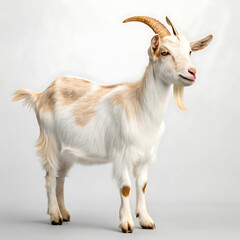 Obraz premium goat on the farm