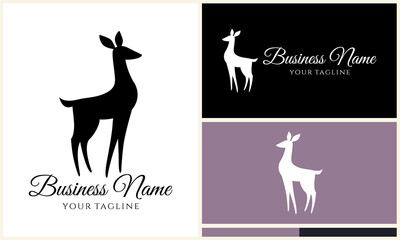Deer Logo Design Variations. (35)