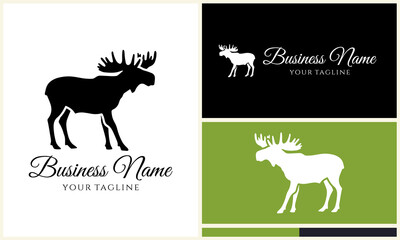 Moose Logo Design Variations. (5)