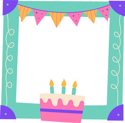 Birthday frame