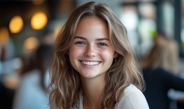 Happy young office colleagues collaborating and smiling in a casual meeting, setting business goals and strengthening team relationships in an inclusive and diverse team environment, Generative AI - Powered by Adobe