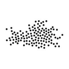Abstract Scattered Dots