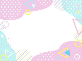 カラフルでポップなフレーム