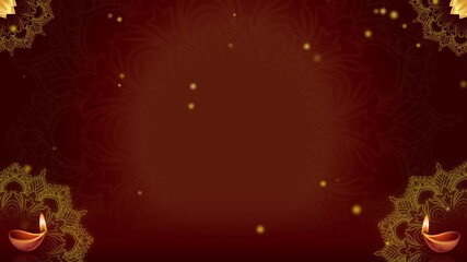 Happy diwali greetings background copy space text - Powered by Adobe
