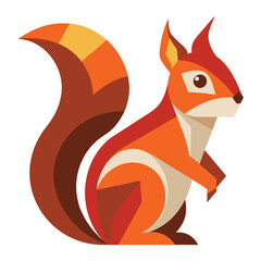 Abstract squirrel