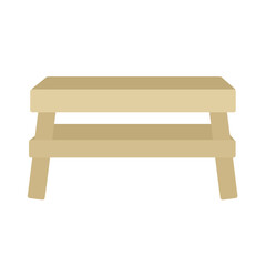 木製の風呂椅子　イラスト