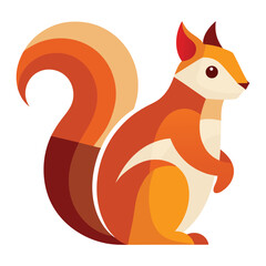Abstract squirrel