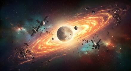 abstract space background