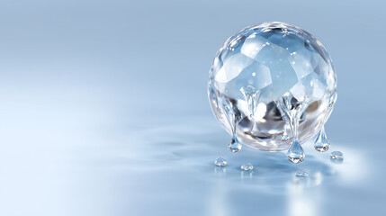 crystal clear water
